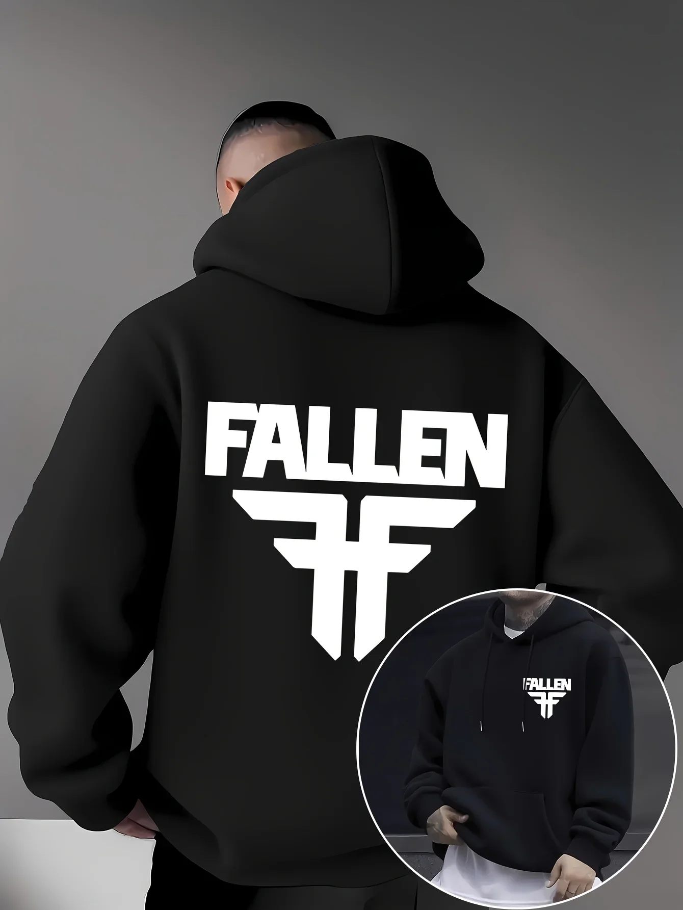 Streetwear Brands Logo - Skate Brand Logo Hoodie, Unisex Drawstring