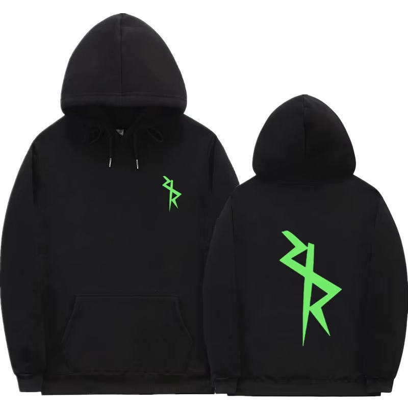 Streetwear Brand Graphic Designer - Unisex Futuristic Graphic Print Hoodie Pullover