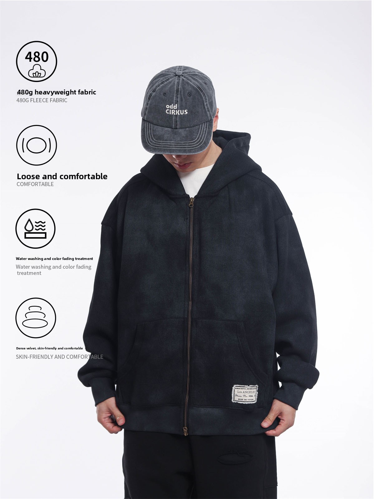 Retro Japanese Style Heavyweig - огляд і ціна Streetwear Brand Japanese