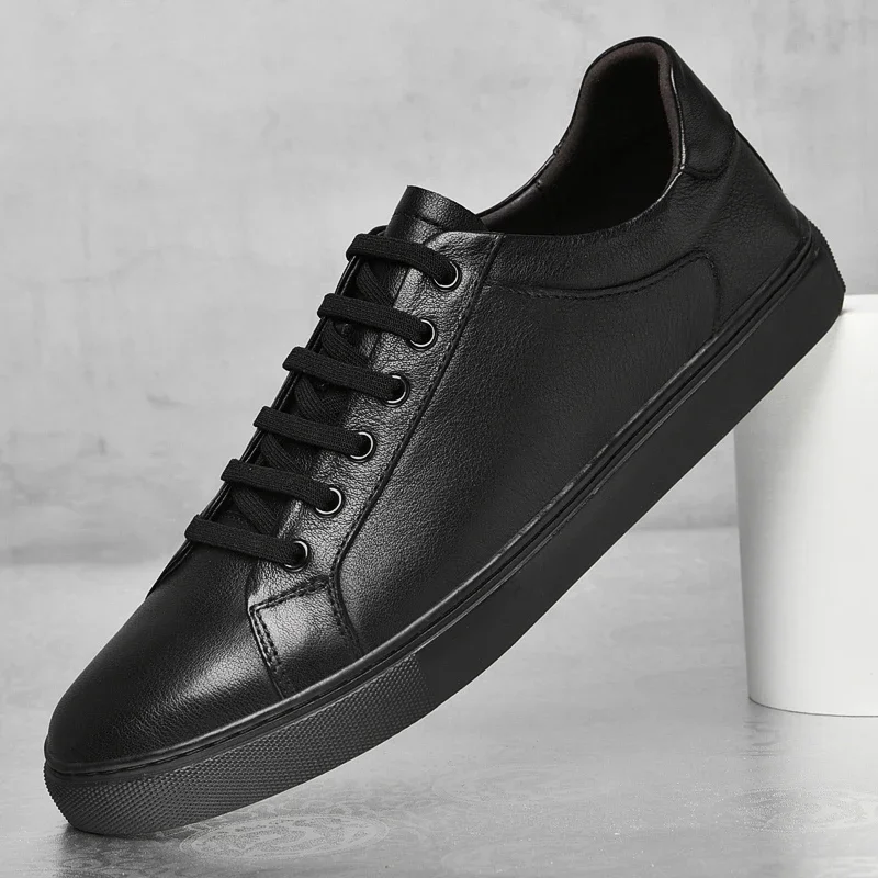 Men Fashion Brand Genuine Leat - огляд і ціна Streetwear Brand Shoes