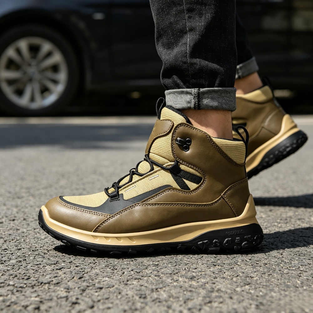 High Top Leather Shoes Men Lux - огляд і ціна Streetwear Brand Shoes