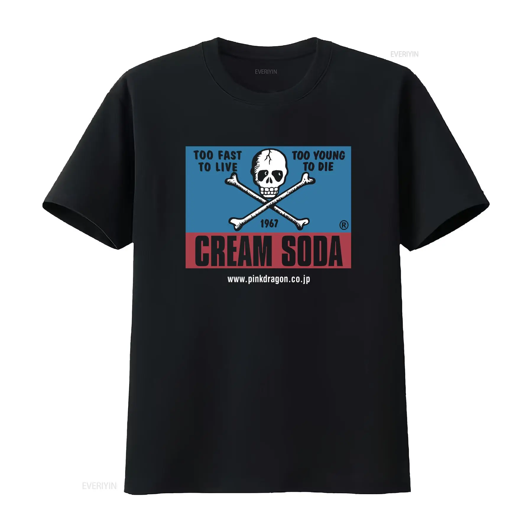 Vintage Cream Soda Skull Japan - огляд і ціна Streetwear Brand Japanese