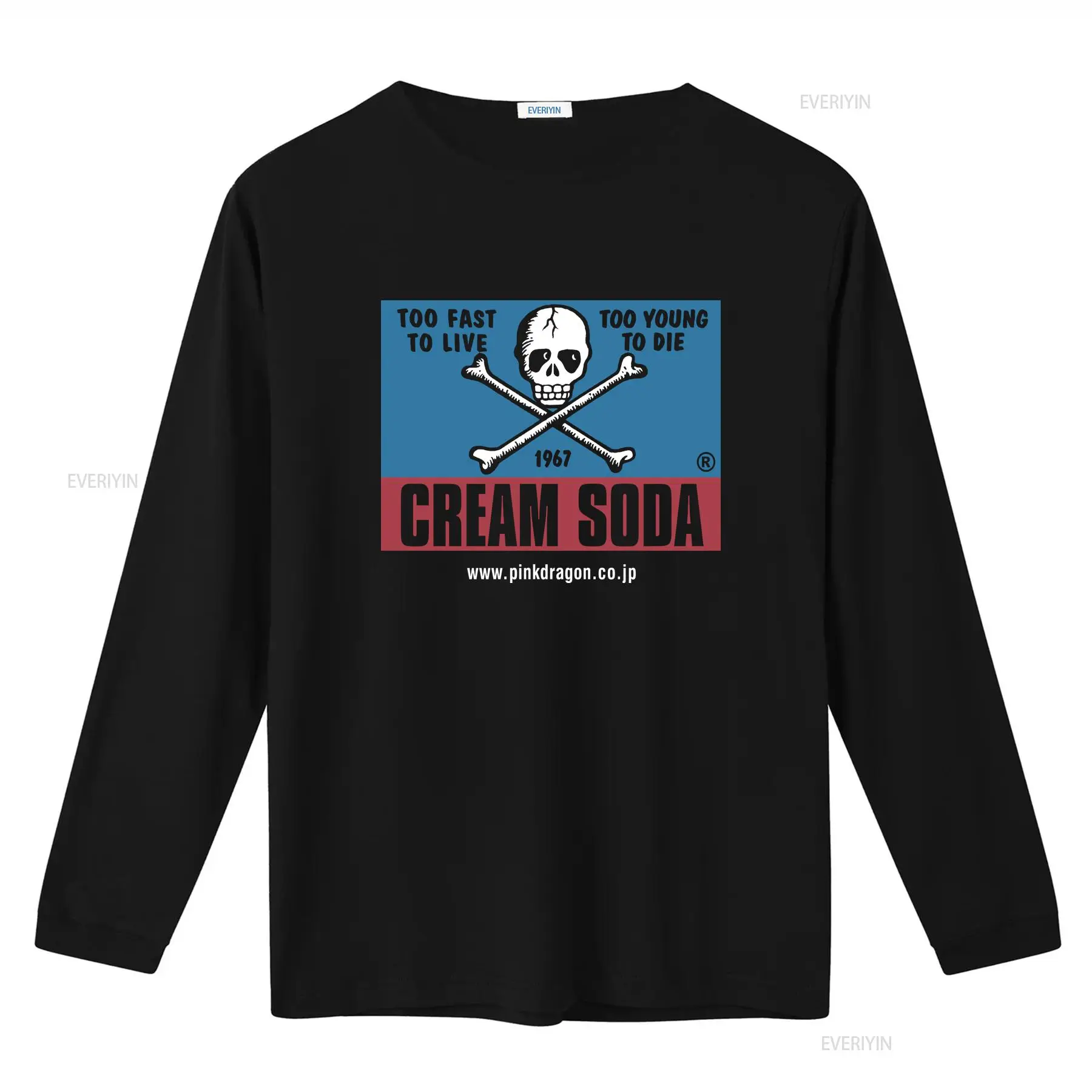 Vintage Cream Soda Skull Japan - огляд і ціна Streetwear Brand Japanese