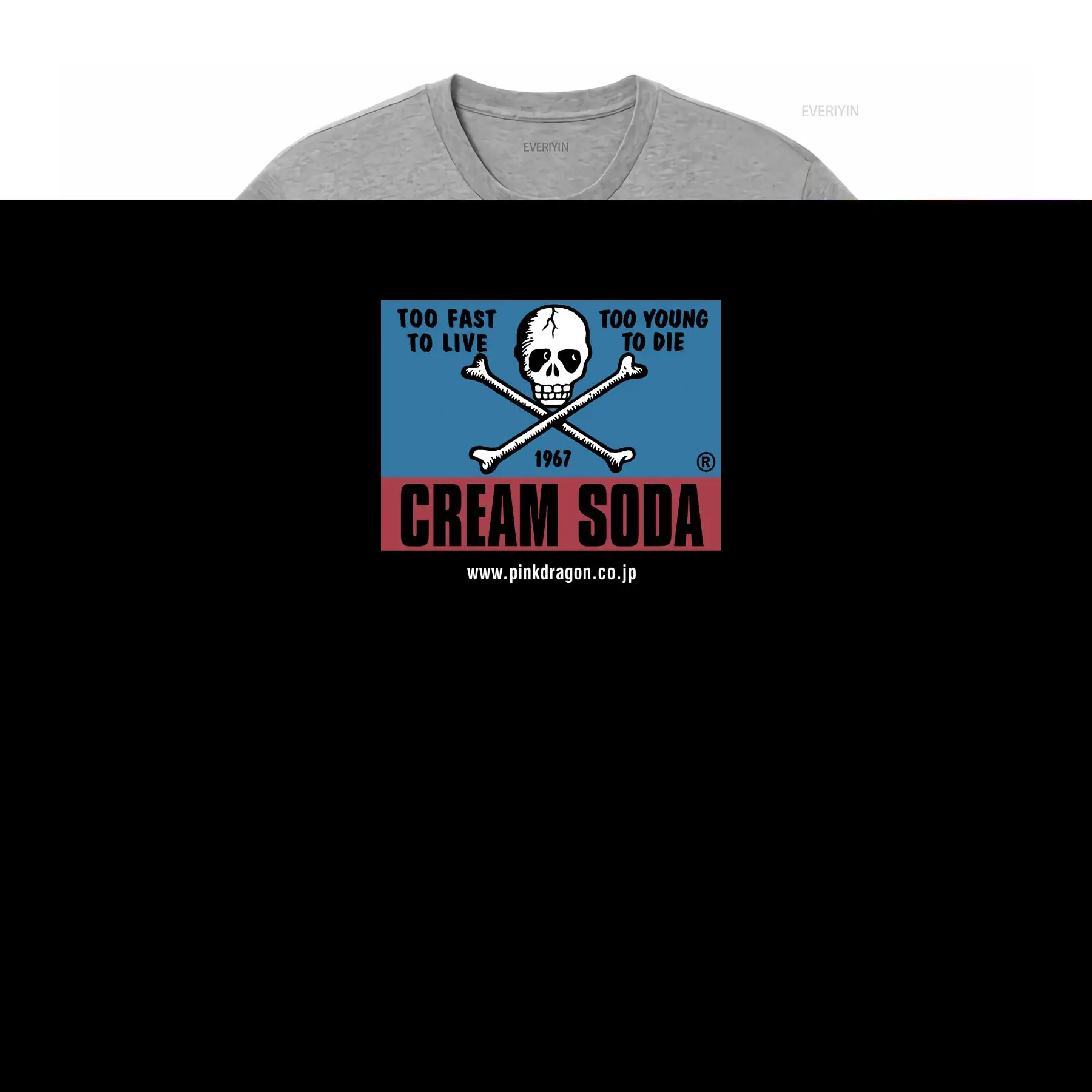 Vintage Cream Soda Skull Japan - огляд і ціна Streetwear Brand Japanese