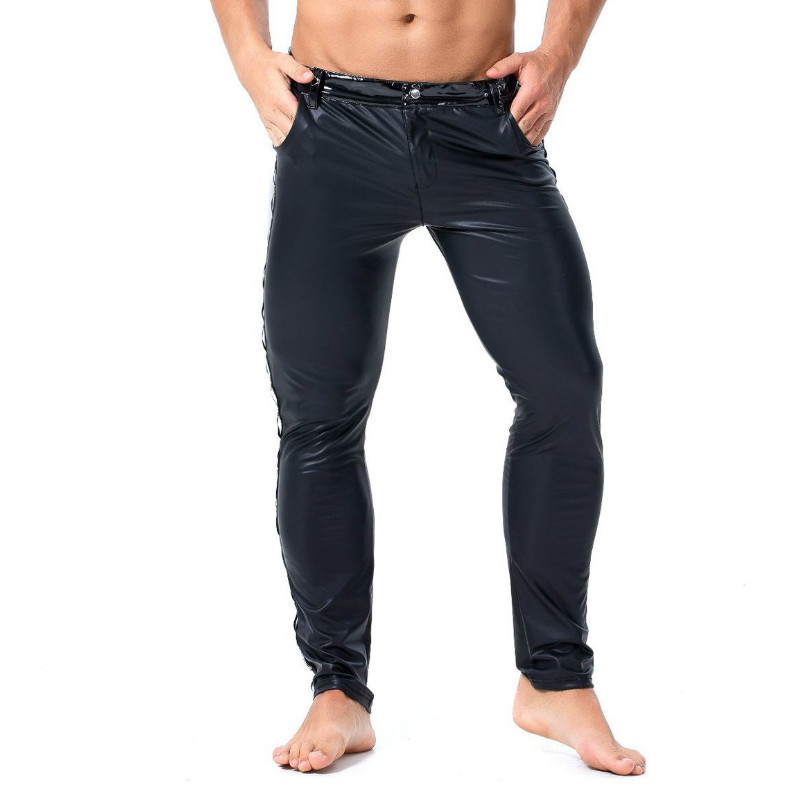 S-XXL Brand Men Leather Rivet  - огляд і ціна Brand Of Streetwear