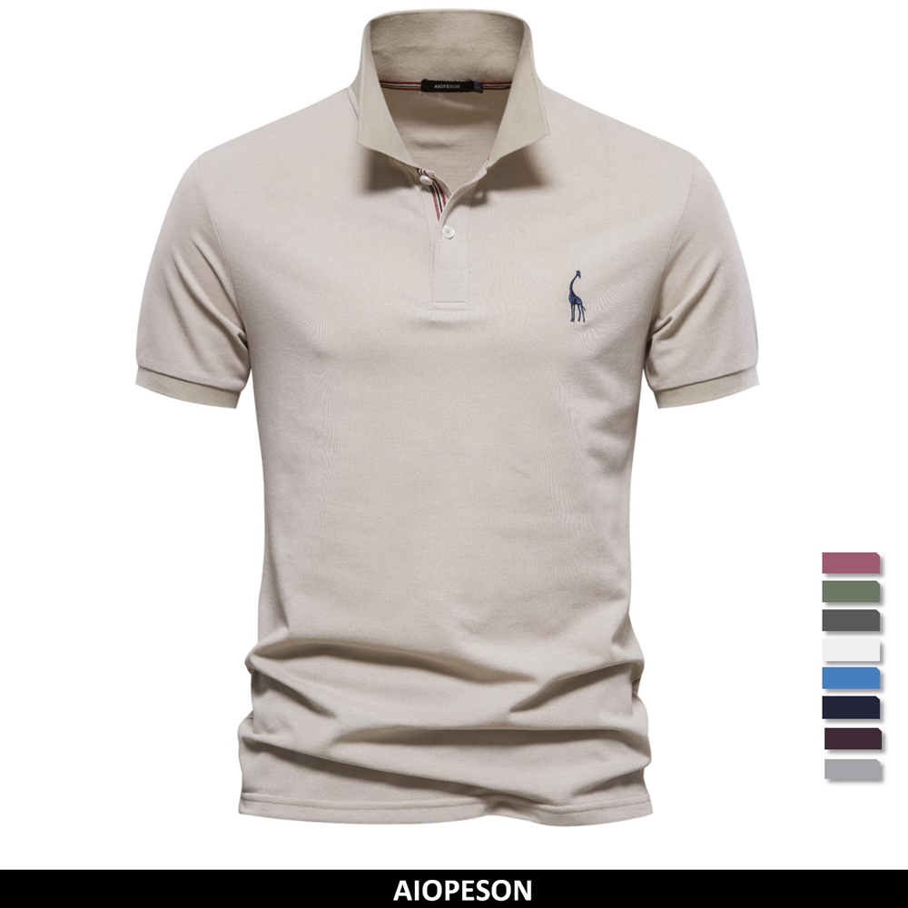 AIOPESON Brand Men's Polo Shir - огляд і ціна Urban Streetwear Brand