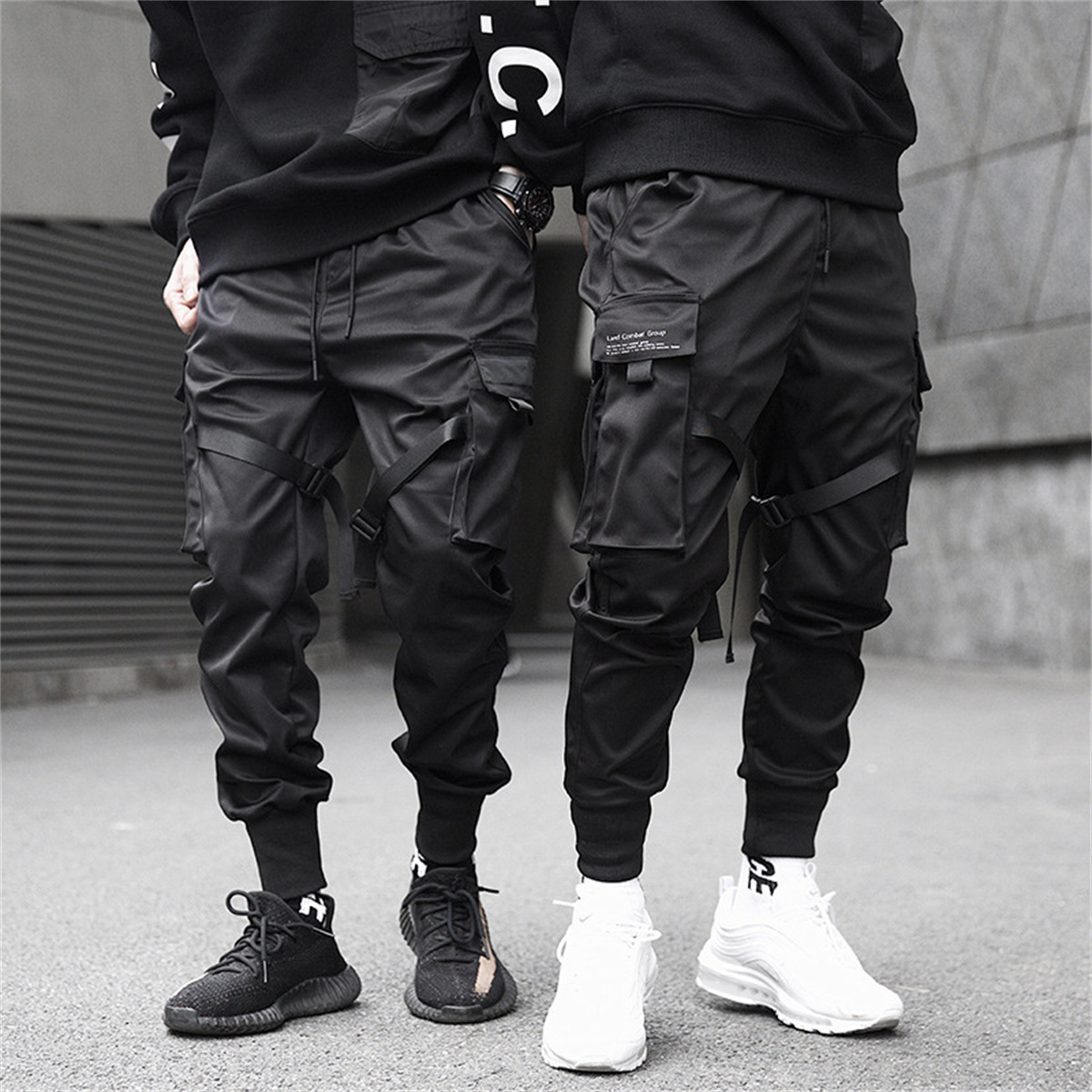 Black Hip Hop Cargo Pants Summ - огляд і ціна Urban Streetwear Brand