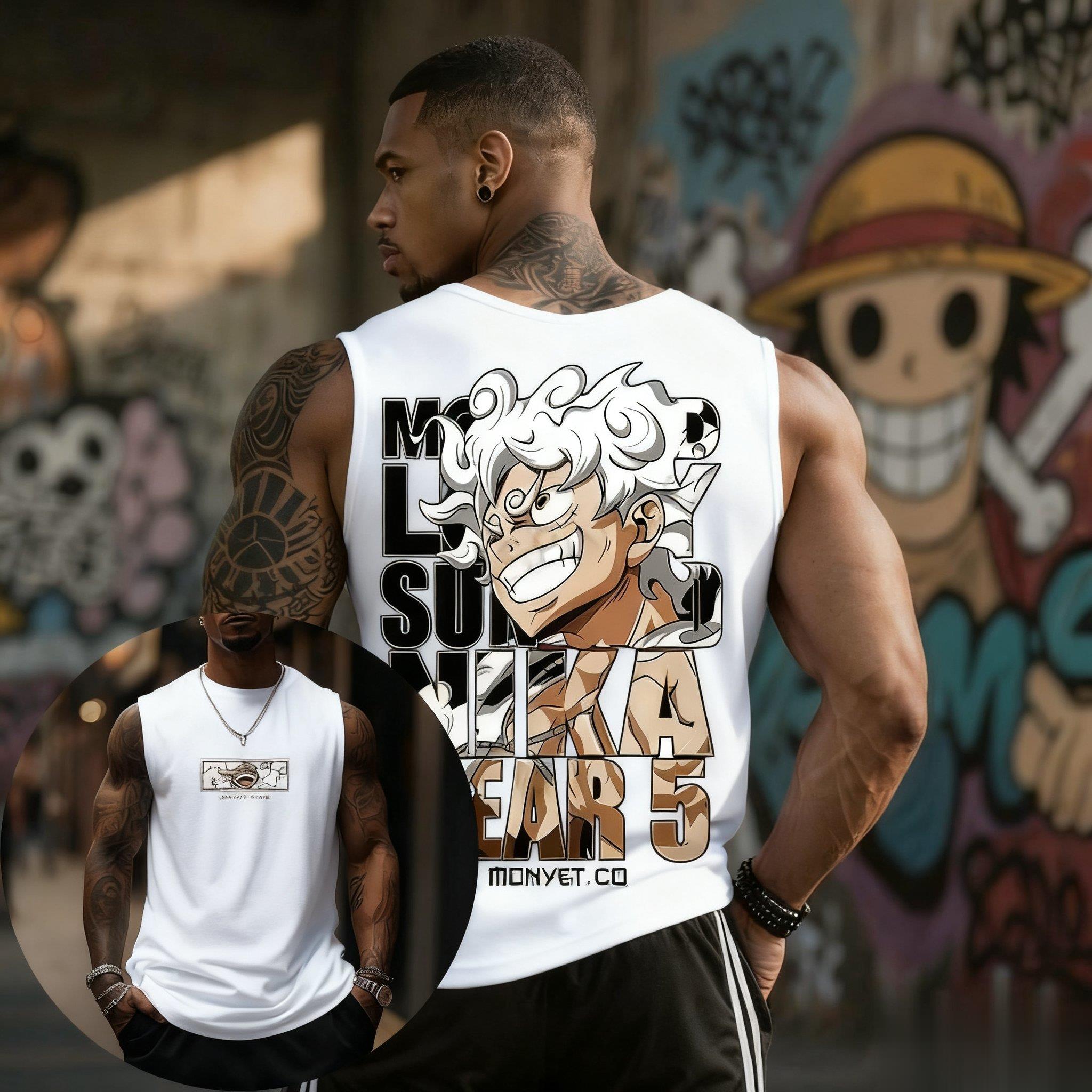 One Piece Luffy Gear 5 Tank To - огляд і ціна Streetwear Brand Shoes
