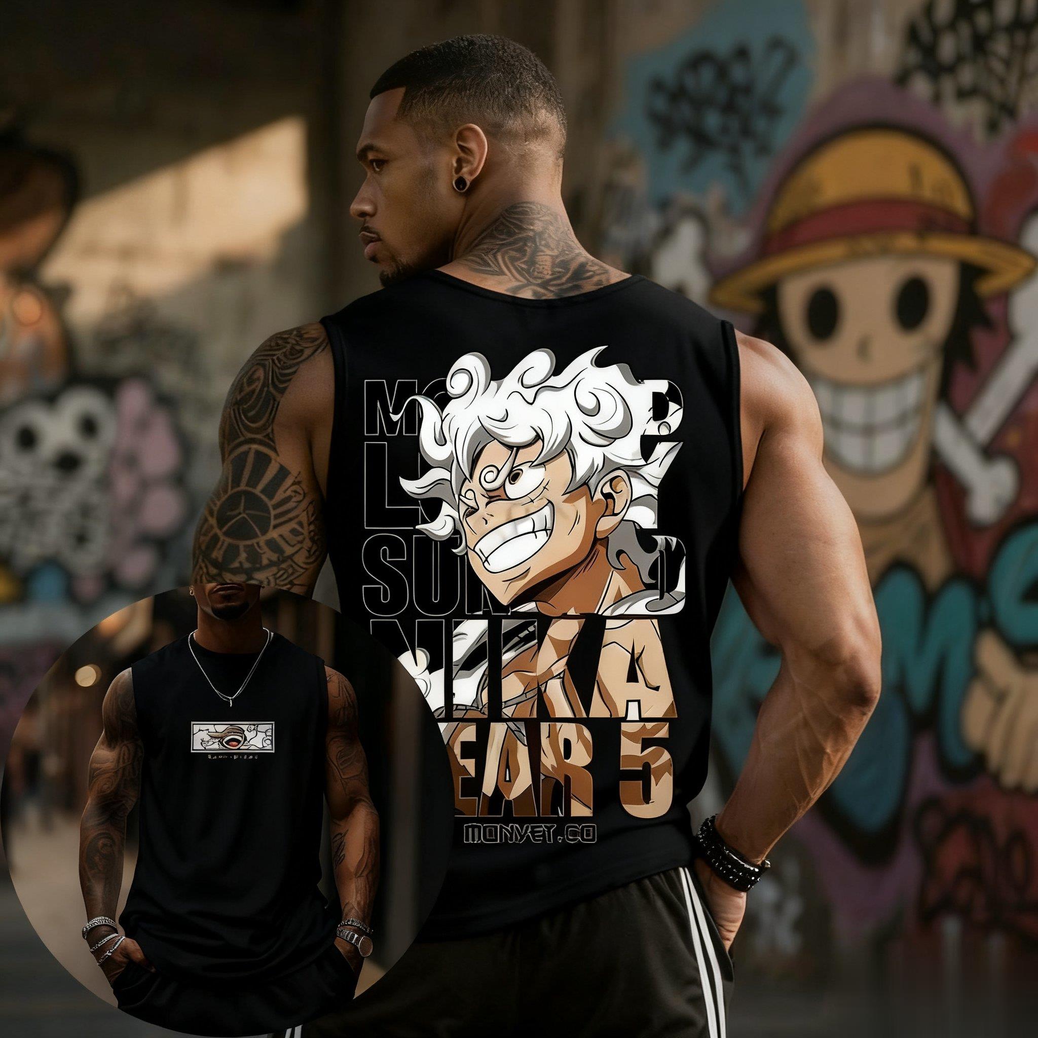 One Piece Luffy Gear 5 Tank To - огляд і ціна Streetwear Brand Shoes