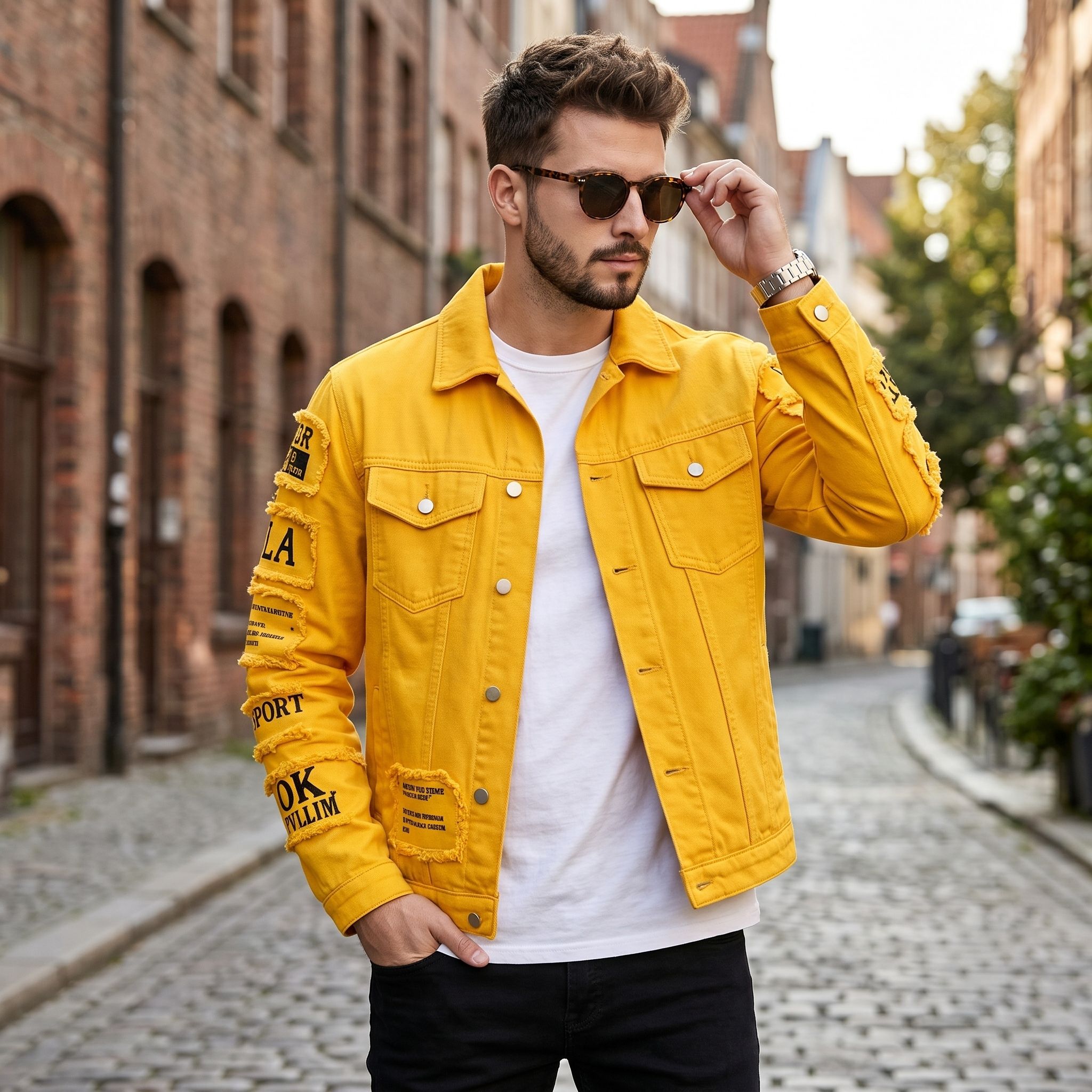 European and American Men's De - огляд і ціна Brand Of Streetwear