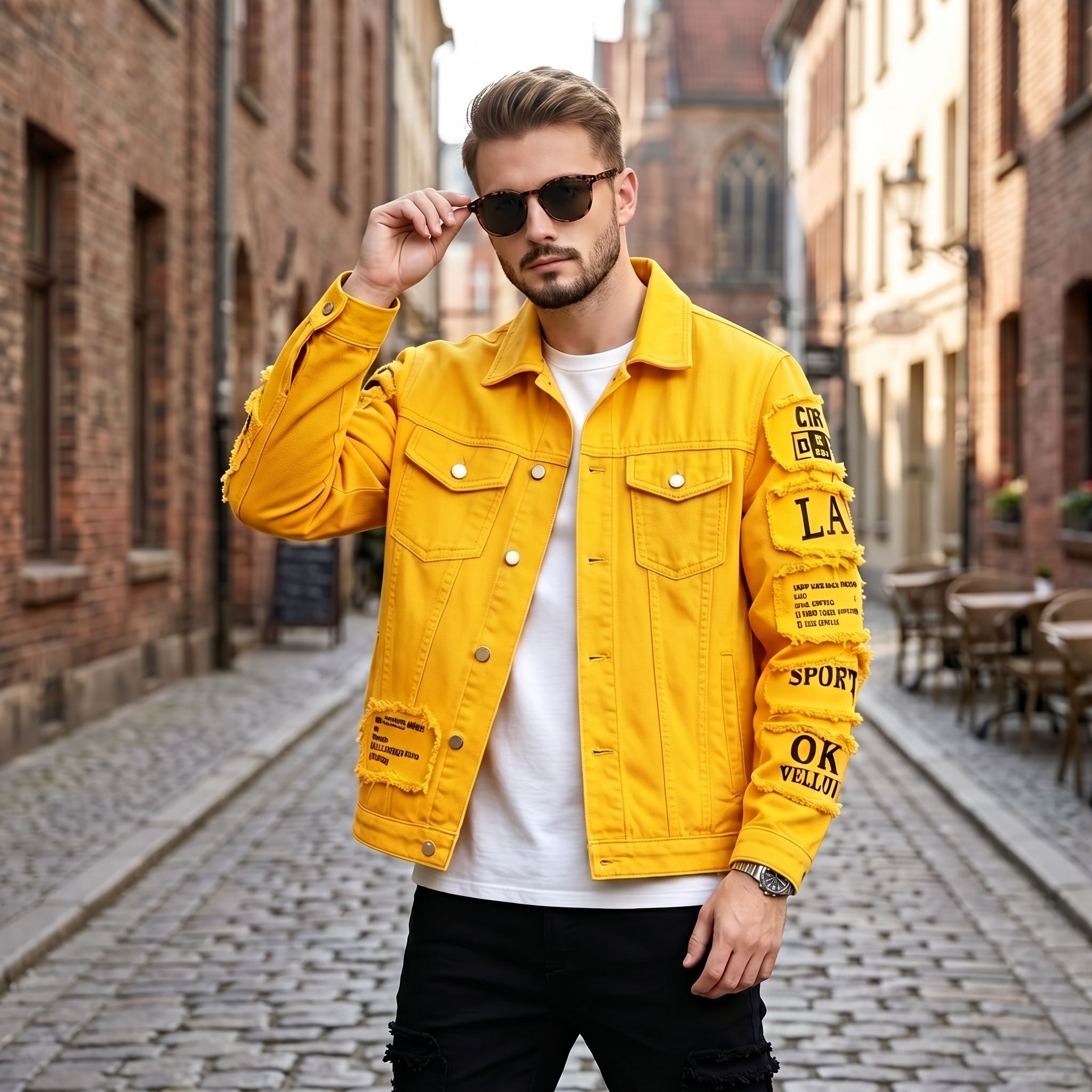 European and American Men's De - огляд і ціна Brand Of Streetwear