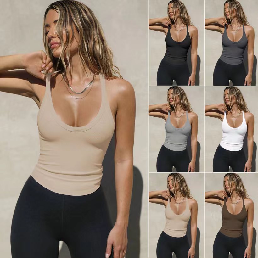 2024 new vest base women sprin - огляд і ціна Europe Streetwear Brand