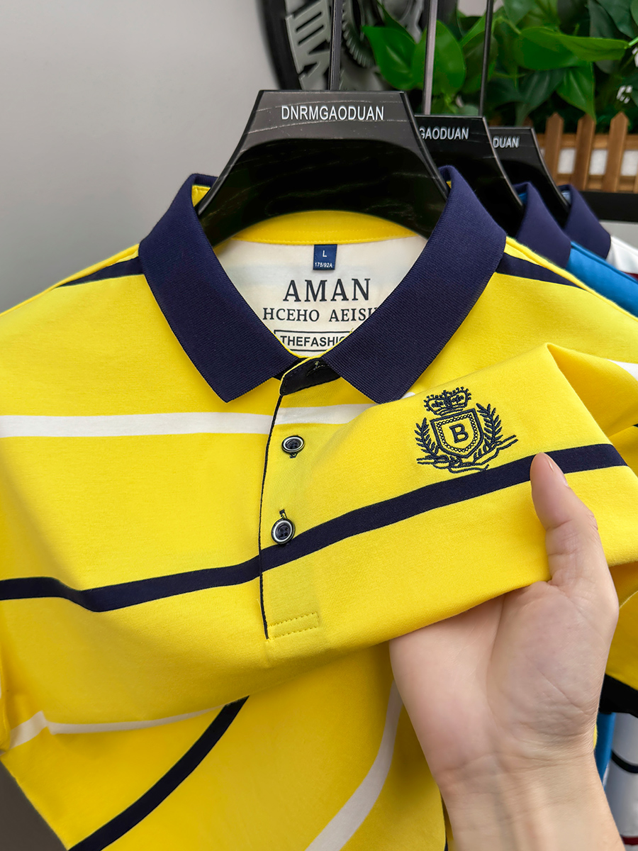 Fashion striped short sleeve m - огляд і ціна Urban Streetwear Brand